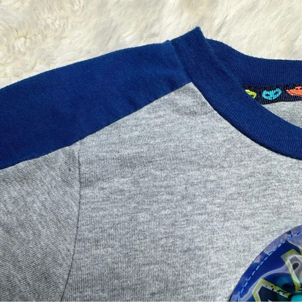 Children’s Apparel Network PJ Masks T-Shirt Changing Graphic Grey & Blue Sz 5T - Picture 8 of 16